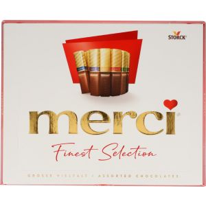 Merci Mælk/Mørk Rød 250 Gr.