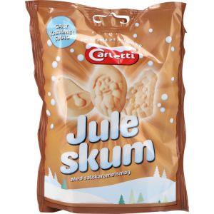 Carletti Juleskum med Saltkaramelsmag 70 Gr.