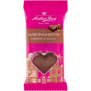 Marcipanhjerter med nougat AB 84 Gr.