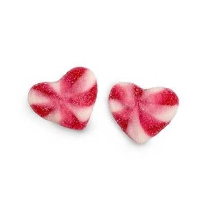 Strawberry Cream Twist Hearts Sugar1KG PS (6)L/V
