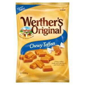 Storck Werthers Original Chewy Toffee 1 kg Pose