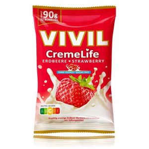 Vivil Creme Life Jordbær 90 Gr. SF