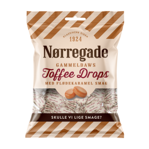 Nørregade Gammeldaws Toffee drops 60 Gr.