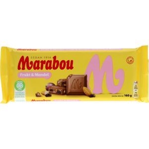 Marabou Frugt & Mandel 160 Gr.