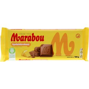 Marabou Appelsin Krokant 160 Gr.