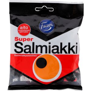 Fazer Super Salmiakki 80 Gr.