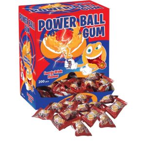 Power Ball Bubblegum 200 stk