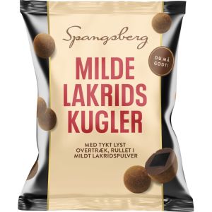 Spangsberg Lakridskugler Milde 110 Gr.