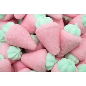 Skum Rosa Jordbær, 4 x 750 g. ca 185 stk. PS. L/V 