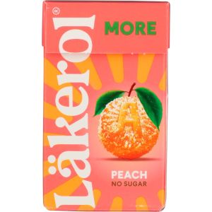 Läkerol More Peach 30 Gr