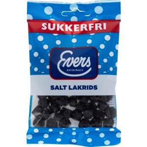 Evers Salt Lakrids 60 Gr. SF