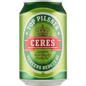 Ceres Top Pilsner 6-pak 33 Cl. Ds. *