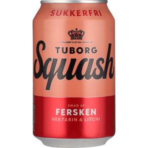Tuborg Squash Fersken SF 33 Cl.Ds 24 Stk.*