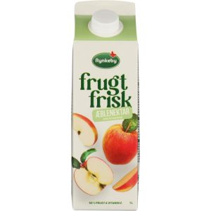 Rynkeby Frugtfrisk Æble Nektar 1 Ltr.
