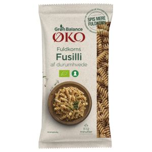 Fusilli Fuldkorn GB ØKO 500G