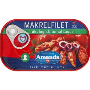 Makrel ØkoTomat Amanda 125 Gr.