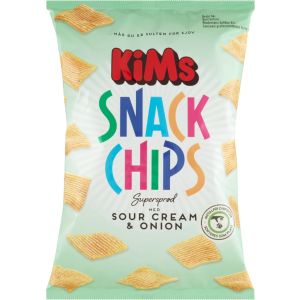 Kims Snack Chips SC & O 160 Gr