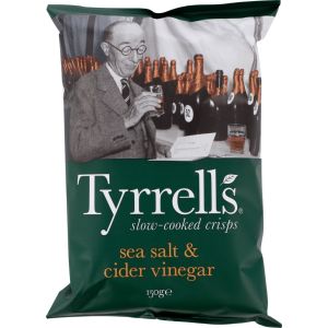 Tyrrells Sea Salt & Cider Vinegar 150 Gr.