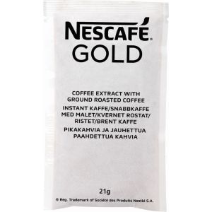 Nescafe GOLD soft pack instant kaffe 6 x 21 Gr.