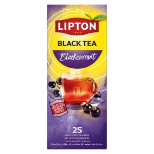 Lipton Blackcurrant Tea 25 Breve FS