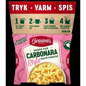 Snack Cup Carbonara Beauvais 68 Gr.     