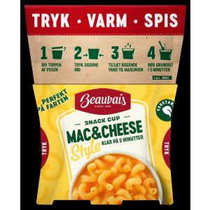 Snack Cup Macn Chesse Beauvais 65 Gr.     