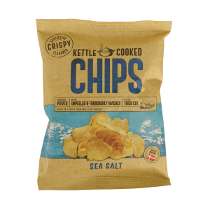 Kettle Cooked Chips Havsalt 40 Gr.