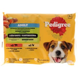 Pedigree Okse-kylling kød 400 Gr.