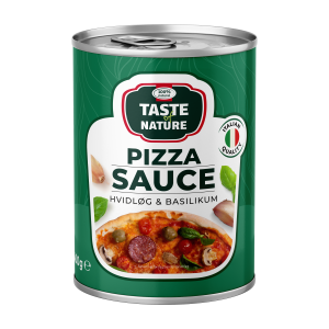 Pizza Sauce basil/hvidløg Taste of Natur 400 Gr.